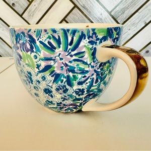 Lily Pulitzer Blue Mug High Matenence Print